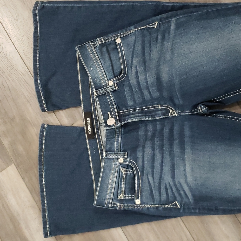 EXPRESS BELL FLARE Jeans, Size 12L